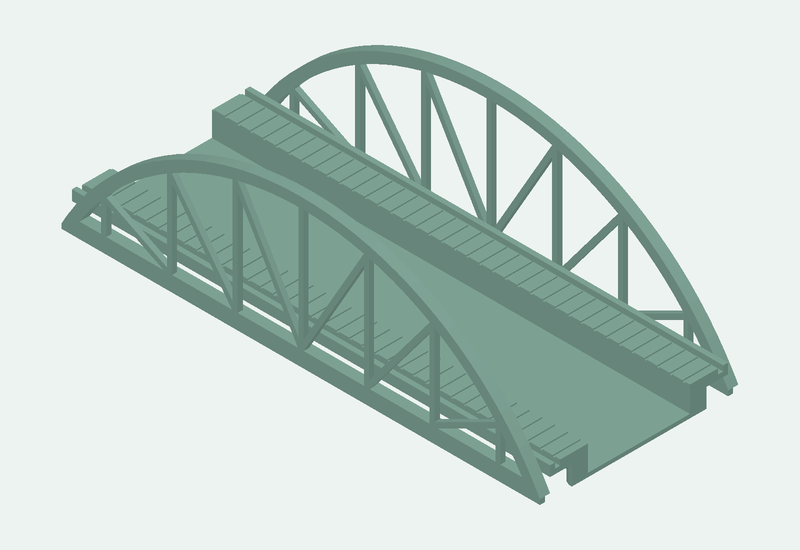 H0-Brücke für C-Gleis