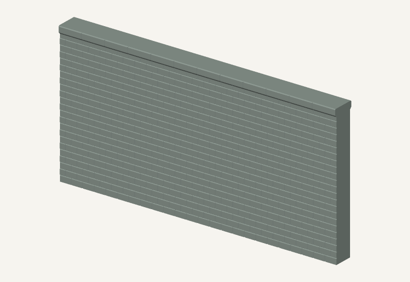 Muro in mattoni H0 · 360 mm in 3 moduli